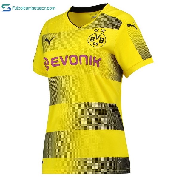 Camiseta Borussia Dortmund Mujer 1ª 2017/18